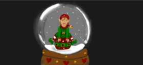 Mar の クリスマスエルフ の絵