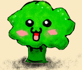 BANANANANA の ブロッコリー の絵