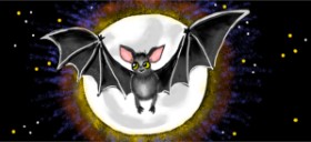 Drawing of Bat by justme❤️