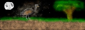 Turtle の ダチョウ の絵