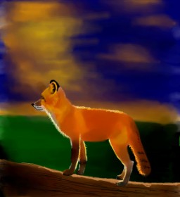 Joze の キツネ の絵
