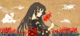 Женя の ユリの花 の絵