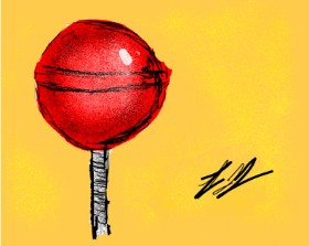 Рисунок на тему «Леденец» — автор: Lori