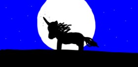 Drawing of Unicorn by Emma