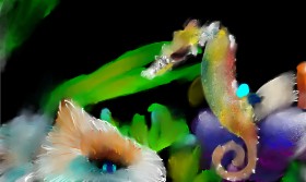 Magic 8 の タツノオトシゴ の絵