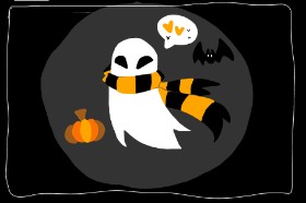 bones の 幽霊 の絵
