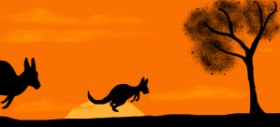 Salma の カンガルー の絵