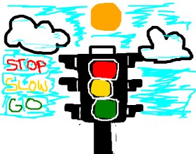 MPK の 信号機 の絵