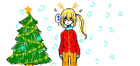 aaaaaaaaaaaa の クリスマスツリー の絵