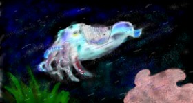 Eclat de Lune の イカ の絵