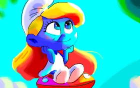 Herbert の スマーフ の絵