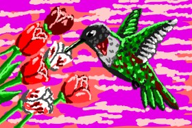 Kaddy の チューリップ の絵