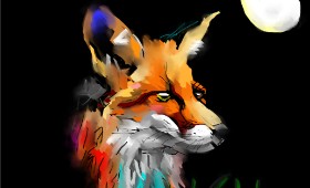 Herbert の キツネ の絵