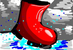 Рисунок на тему «Сапоги» — автор: Rain