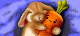 Рисунок на тему «Кролик» — автор: Yukhei