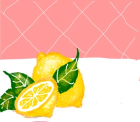 Cherri の レモン の絵