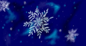 Eclat de Lune の 雪の結晶 の絵