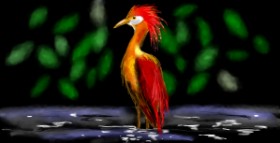 Eclat de Lune の 鳥 の絵