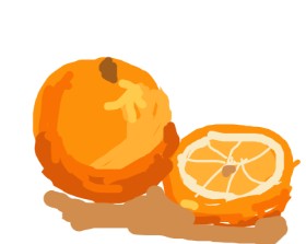 Firsttry の オレンジ の絵