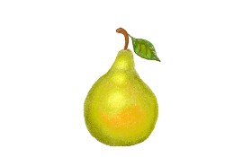 Рисунок на тему «Груша» — автор: tiny=)