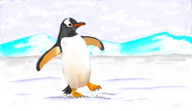 shiNIN の ペンギン の絵