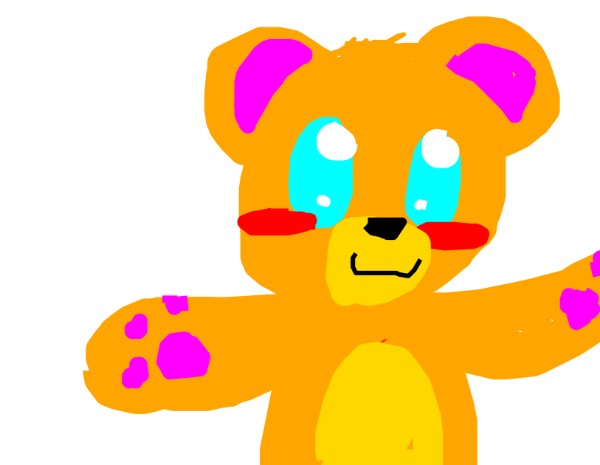 Bär-Zeichnung von Rosy