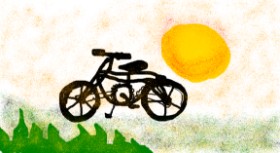 Shaterstar の 自転車 の絵