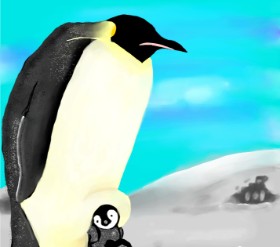 Joze の ペンギン の絵