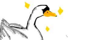 Drawing of Swan by the diaz guy