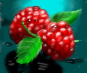 Yasi の ラズベリー の絵