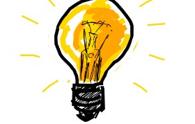 Derp の 電球 の絵