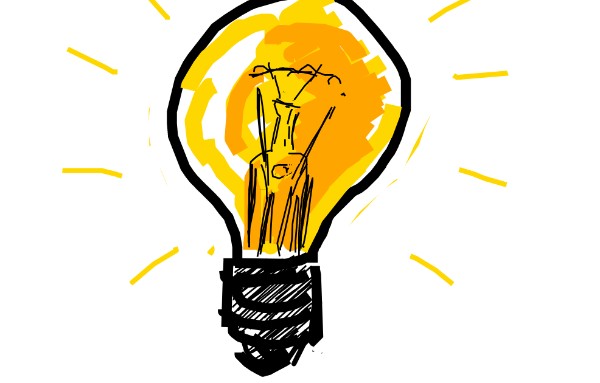 Derp の 電球 の絵