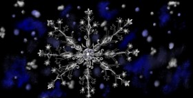 Eclat de Lune の 雪の結晶 の絵