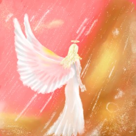 Julia の 天使 の絵