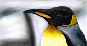 Mia の ペンギン の絵