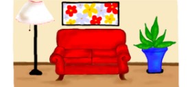 DebbyLee の ソファ の絵