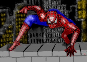 SAM AKA MARGARET 🙄 の スパイダーマン の絵