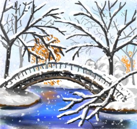 Рисунок на тему «Мост» — автор: Andromeda