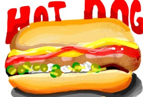 Hotdog - autor: Rain