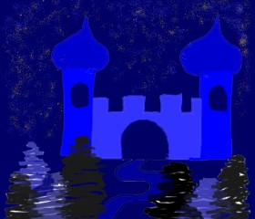 Drawing of Castle by Leni