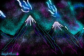 Рисунок на тему «Гора» — автор: saraharts