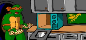 Drawing of Microwave by Bob bob bob bobby