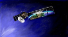 Drawing of Satellite by Mia