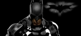 Drawing of Batman by Çhåching