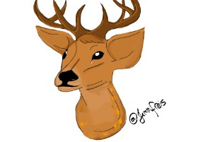 Jennifreis の 鹿 の絵