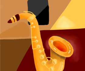 COOKIE🍪 の サックス の絵