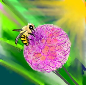 Gzell の バンブルビー の絵