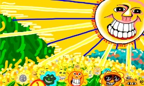 Рисунок на тему «Подсолнечник» — автор: Flowerpot