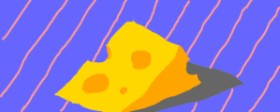 Man Man の チーズ の絵