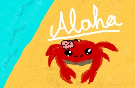 Otok - autor: -AlyssaDraws-